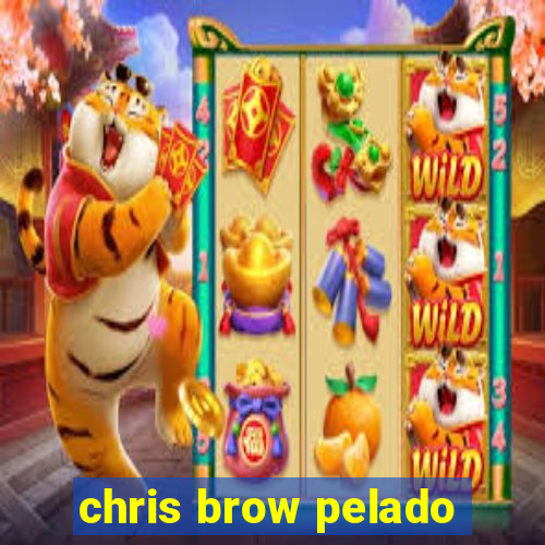 chris brow pelado